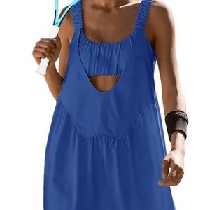 Blue Women's Tennis Dress